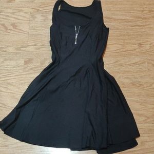 Blackmilk zipper skater dress